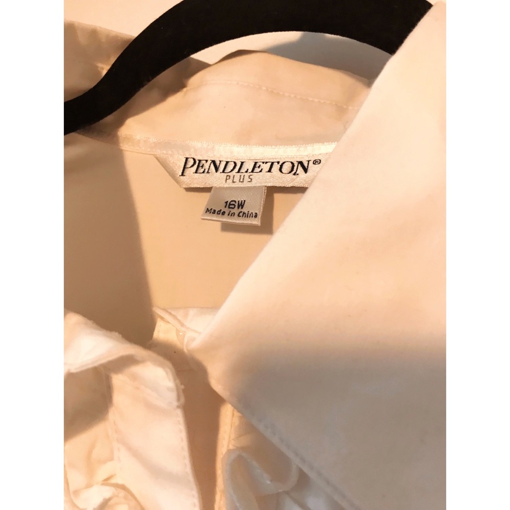 Pendleton Ruffle Buttondown - Picture 2 of 3